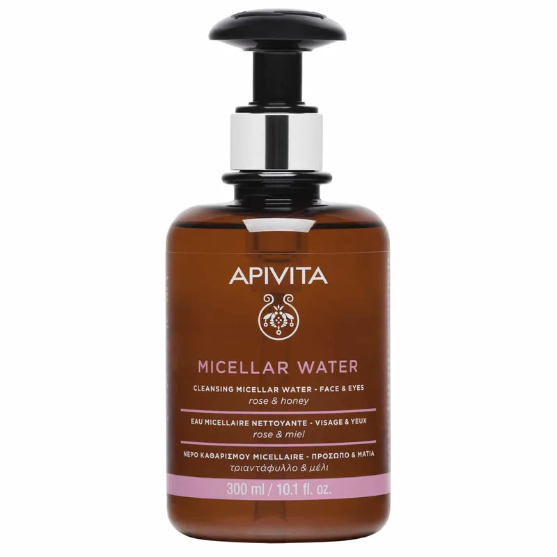 APIVITA Micellar Water Με Τριαντάφυλλο & Μέλι 300ml