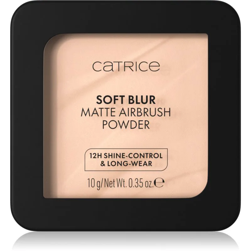 Catrice Soft Blur Matte Airbrush Powder πούδρα φιξαρίσματος για ματ όψη απόχρωση 005C 10 γρ