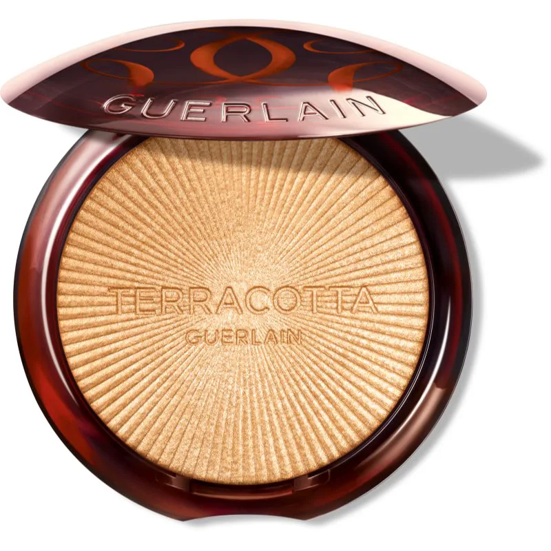 GUERLAIN Terracotta Luminizer μπρονζερ λαμπρυντική πούδρα απόχρωση 01 Warm Χρυσό 7 γρ