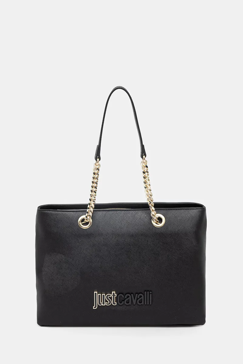 Just Cavalli Shopper γυναικεία από απομίμηση δέρματος