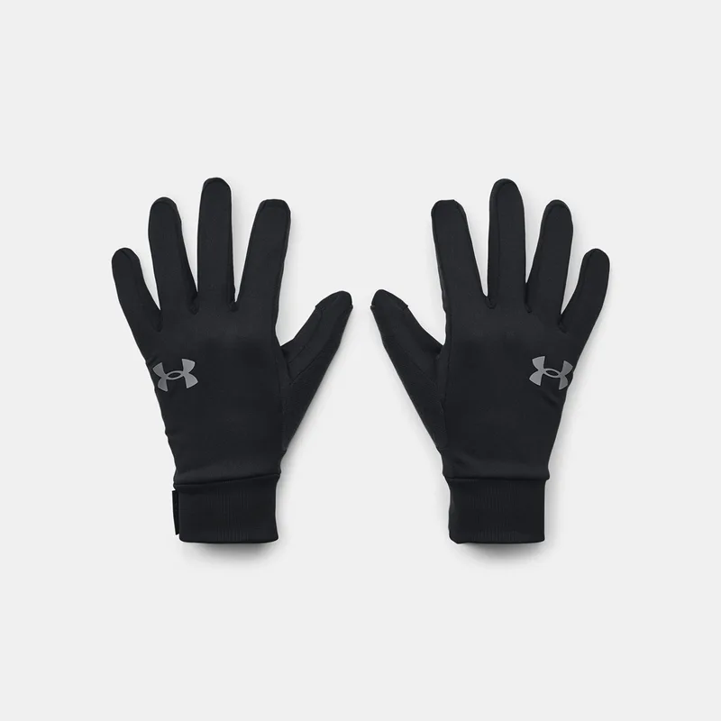 UNDER ARMOUR STORM LINER GLOVES ΜΑΥΡΟ