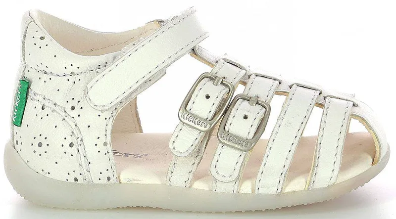 ΠΑΠΟΥΤΣΟΠΕΔΙΛΑ KICKERS BIGKRO 894603 ΛΕΥΚΟ (EU:25)