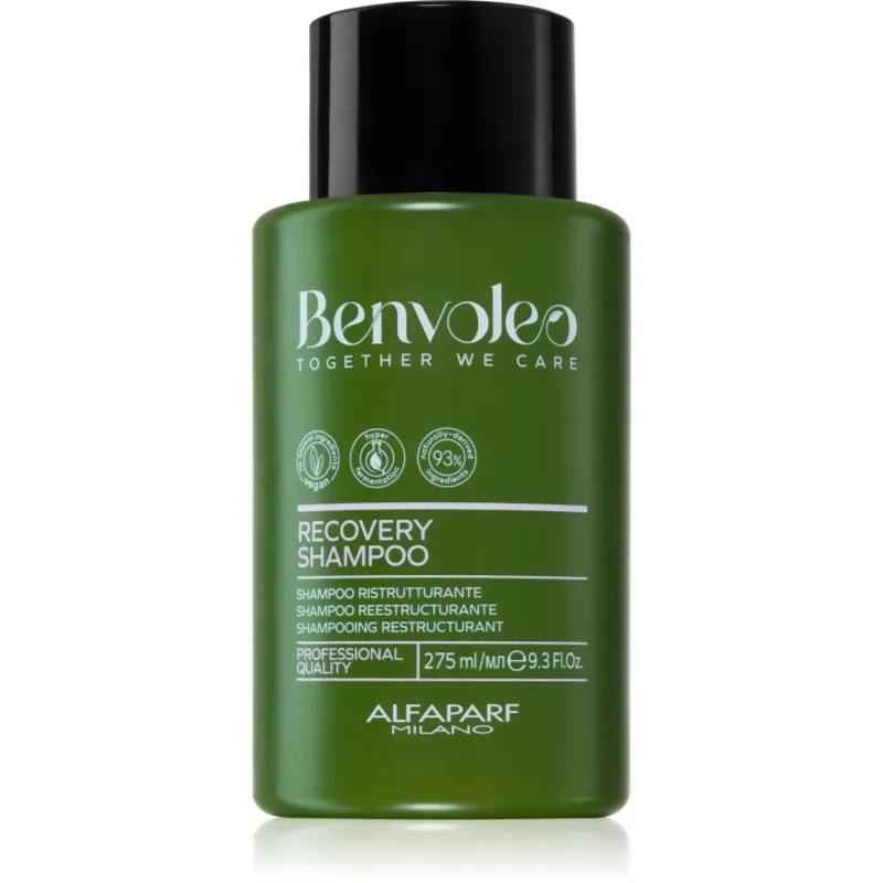 Alfaparf Milano Benvoleo Recovery αναδιαρθρωτικό σαμπουάν για κατεστραμμένα μαλλιά 275 ml