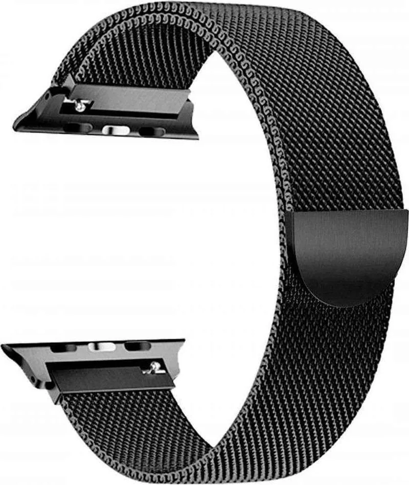 Tech-Protect Μεταλλικό Λουράκι Milaneseband Apple Watch Ultra/SE/11/10/9/8/7/6/5/4 (49/46/45/44mm) - Black (5906735412697)
