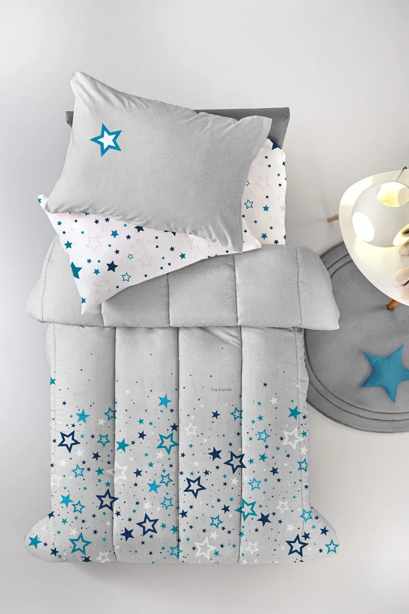 Παιδικό Κουβερλί Μονό Guy Laroche Starland Silver 160x230