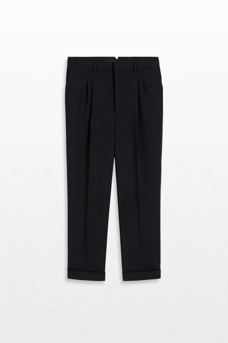 AMI PARIS Ανδρικό Γκρι Carrot Fit Trousers
