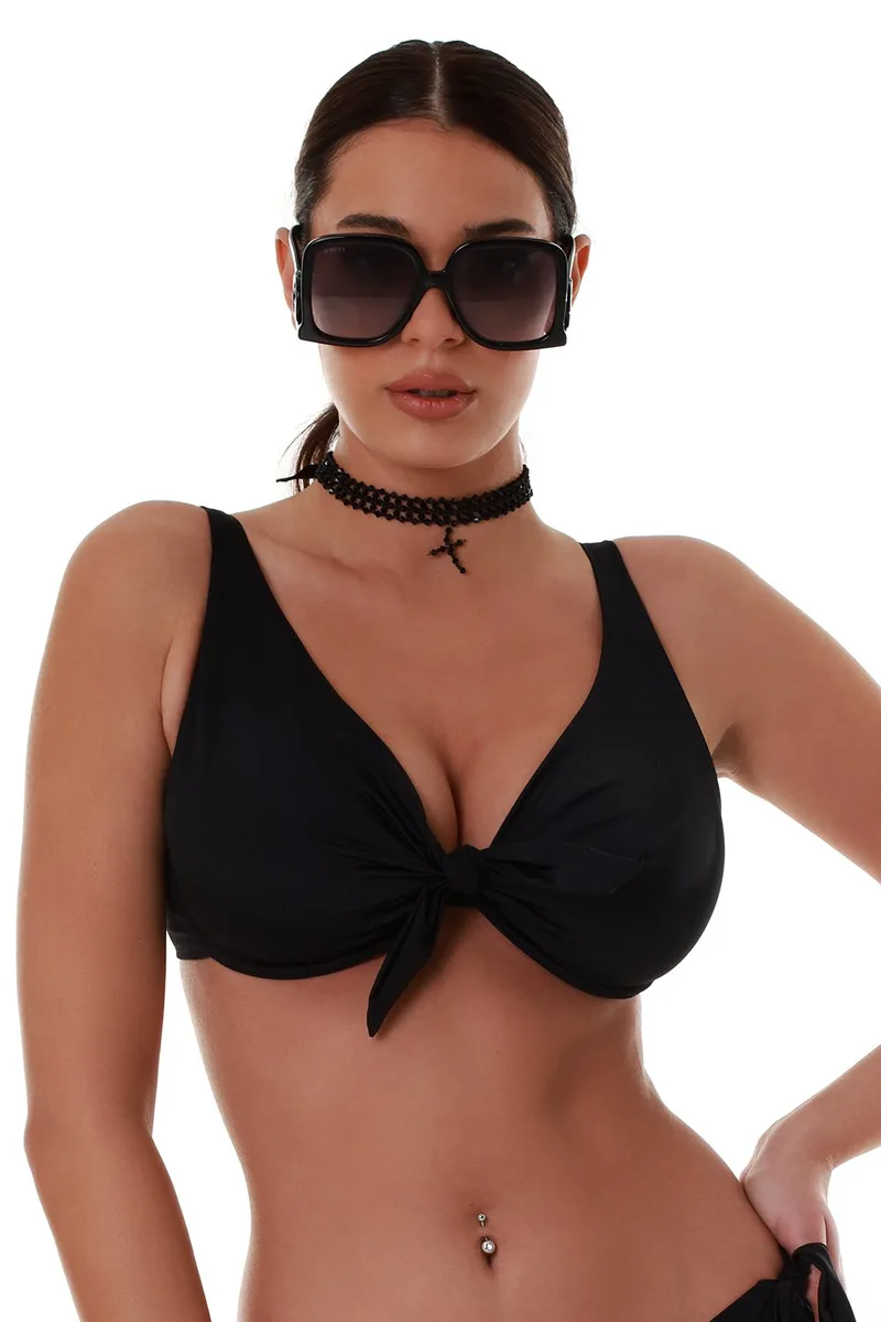 Bluepoint γυναικείο μαγιό bikini top με μπανέλα χωρίς φορμάρισμα (D cup)-26066100D-02