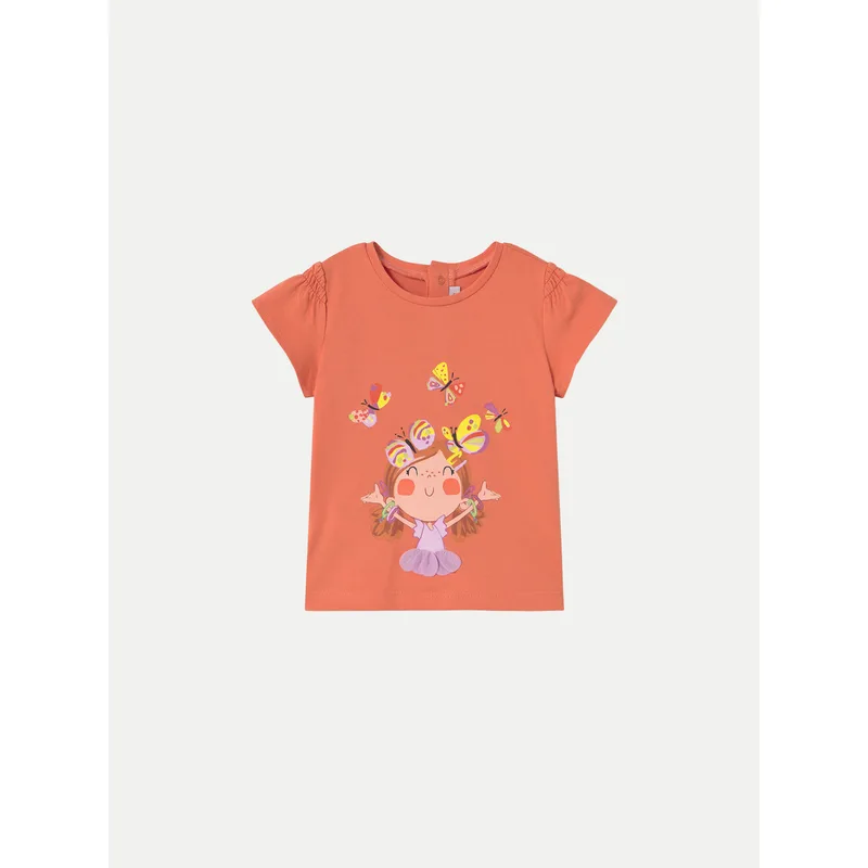 Mayoral T-Shirt 1049 Πορτοκαλί Regular Fit