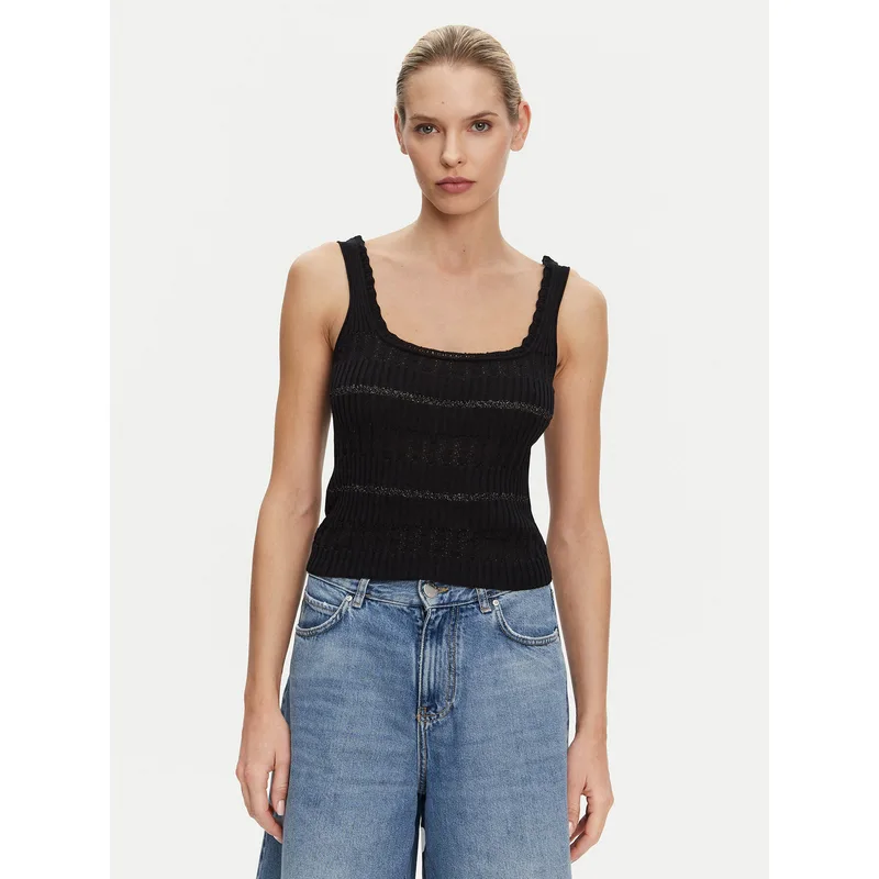 PINKO Τοπ 104736 A2FC Z99 Μαύρο Regular Fit