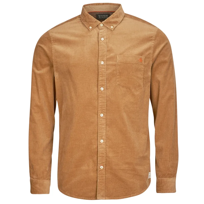 Πουκάμισο με μακριά μανίκια Scotch & Soda ESSENTIAL CORDUROY