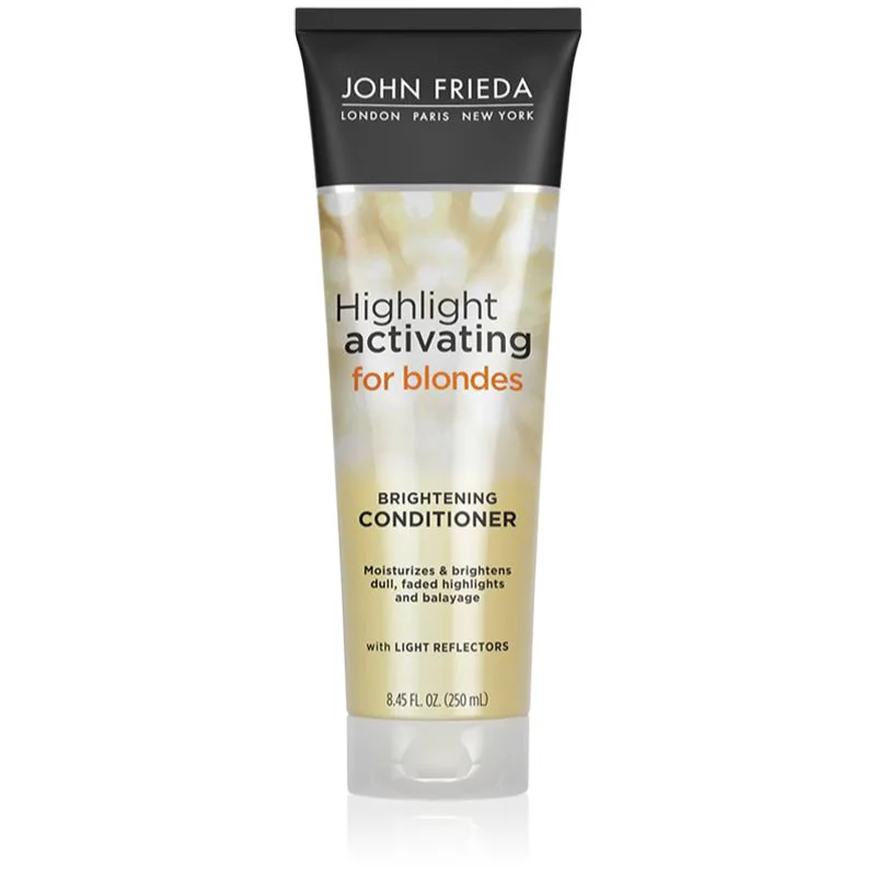 John Frieda Sheer Blonde Highlight Activating ενυδατικό μαλακτικό για ξανθά μαλλιά 250 ml