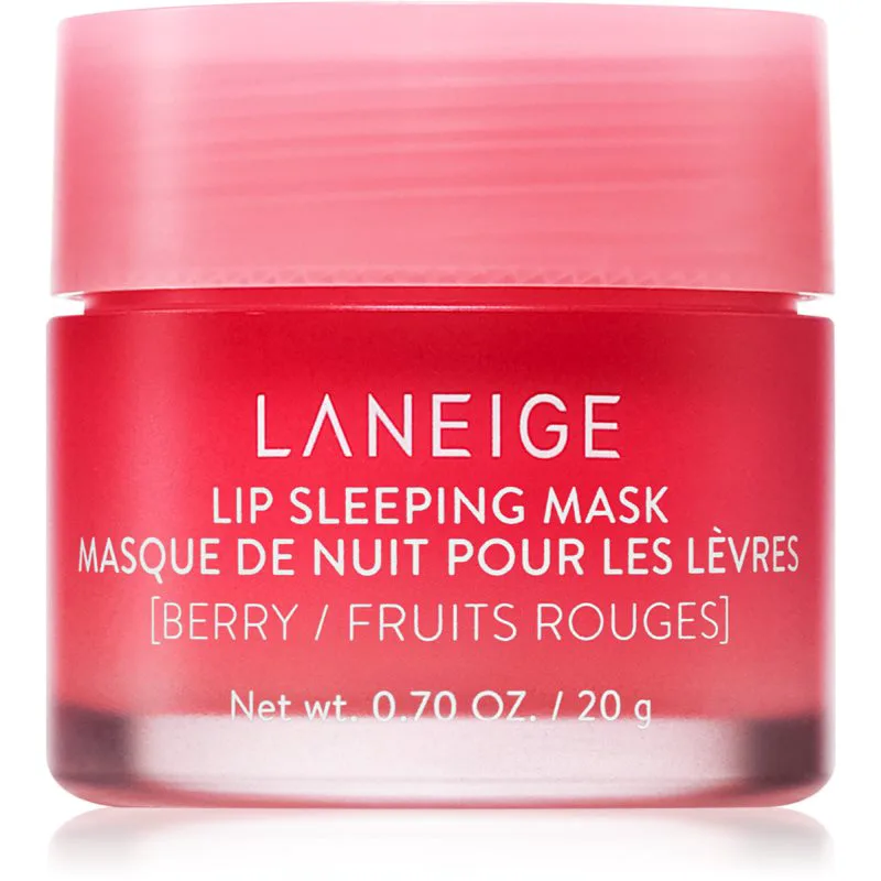 LANEIGE Lip Sleeping Mask αναγεννητική μάσκα νύχτας για τα χείλη απόχρωση Berry 20 γρ