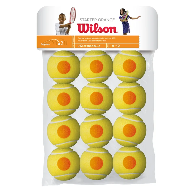 Παιδικά Μπαλάκια Τένις Wilson Starter Πορτοκαλί x 12