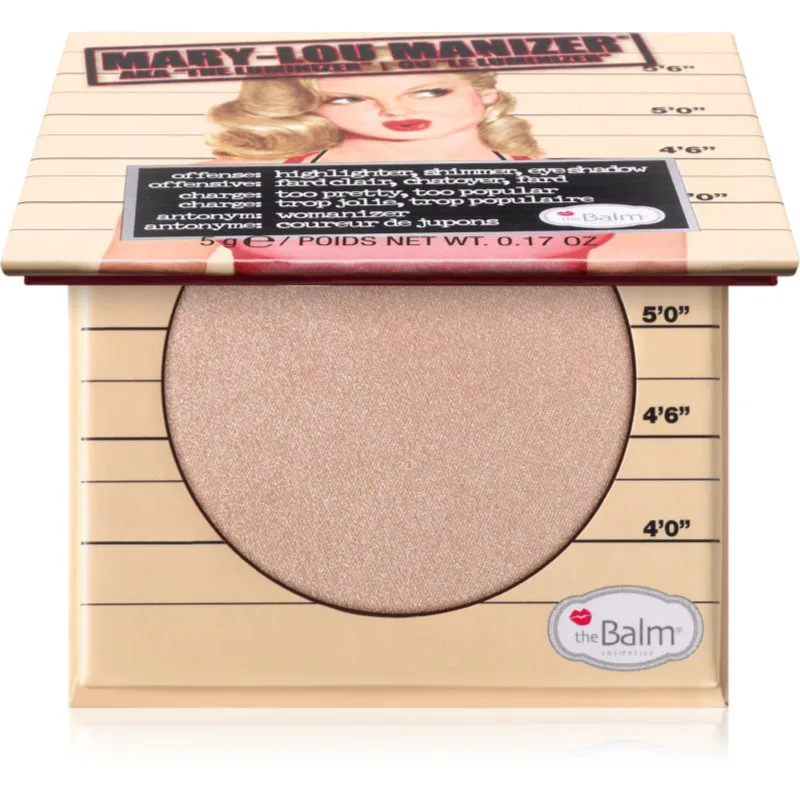 theBalm Lou Manizer Luminizer λαμπρυντικό και σκιές ματιών σε ενα 5 γρ