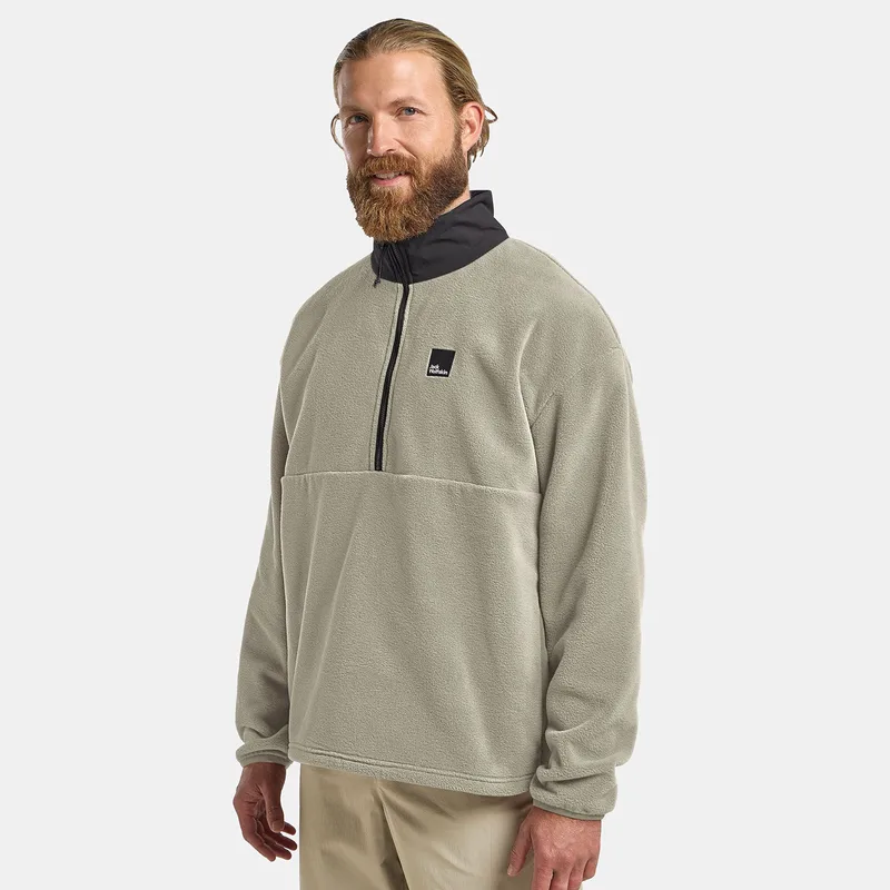 JACK WOLFSKIN SUMETRO HALF-ZIP FLEECE JUMPER ΜΠΕΖ