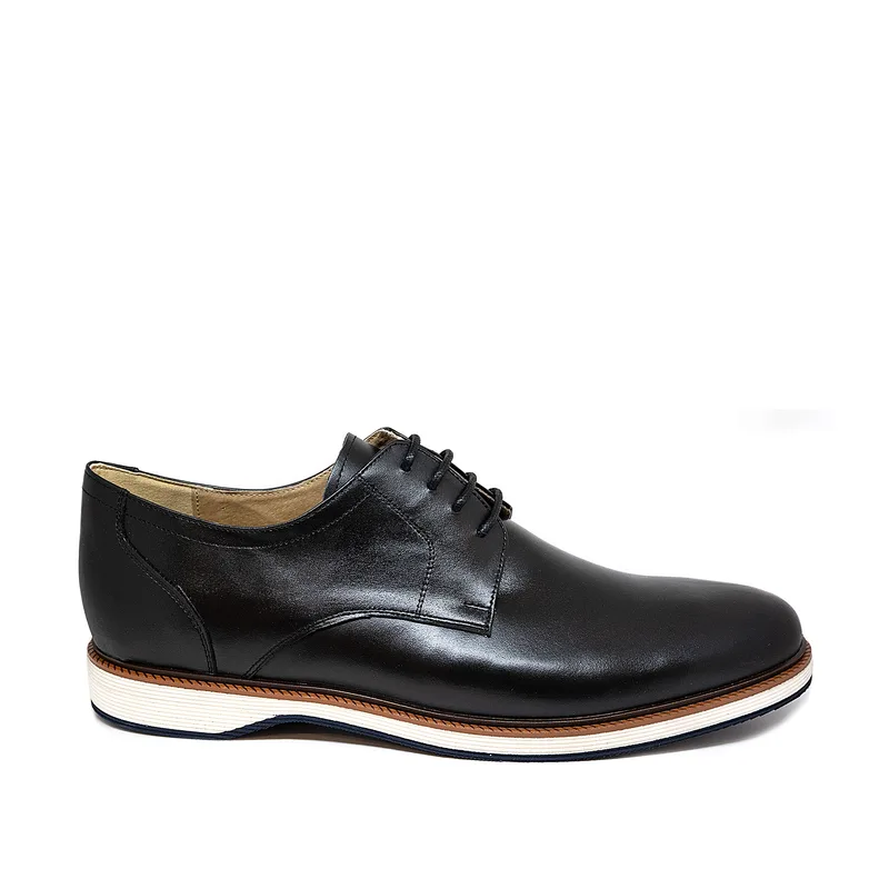 Bigshoes KL37712-01 Δερμάτινο Dress Μαύρο
