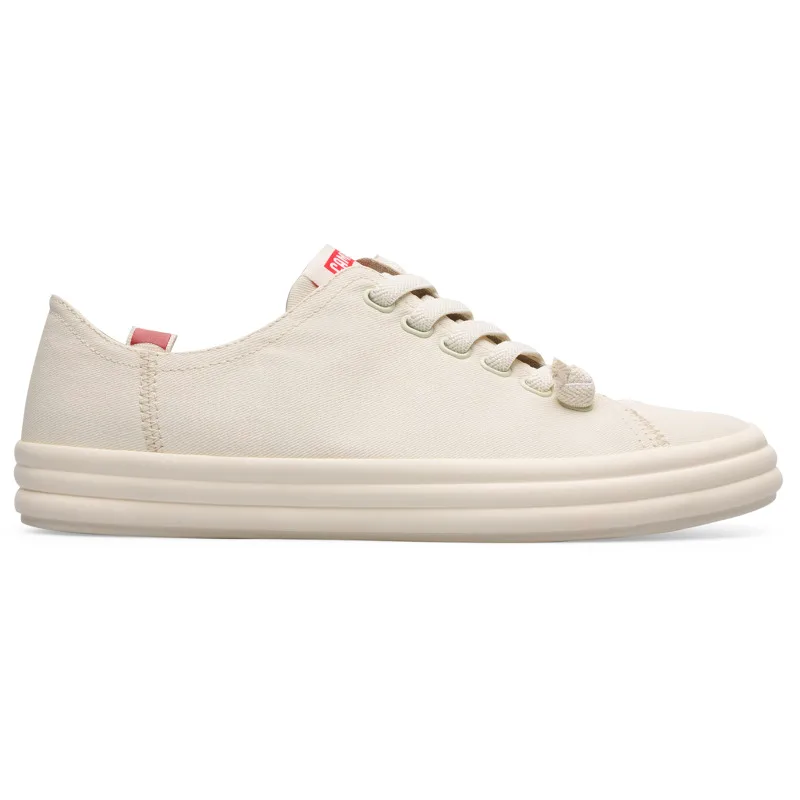 CAMPER Hoops - Sneakers Για Γυναικεία - Μπεζ, Μέγεθος 41, Cotton fabric