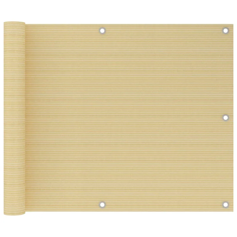 vidaXL Διαχω�ιστικ� Βε�άντας �πεζ 75 x 300 εκ. απ� HDPE