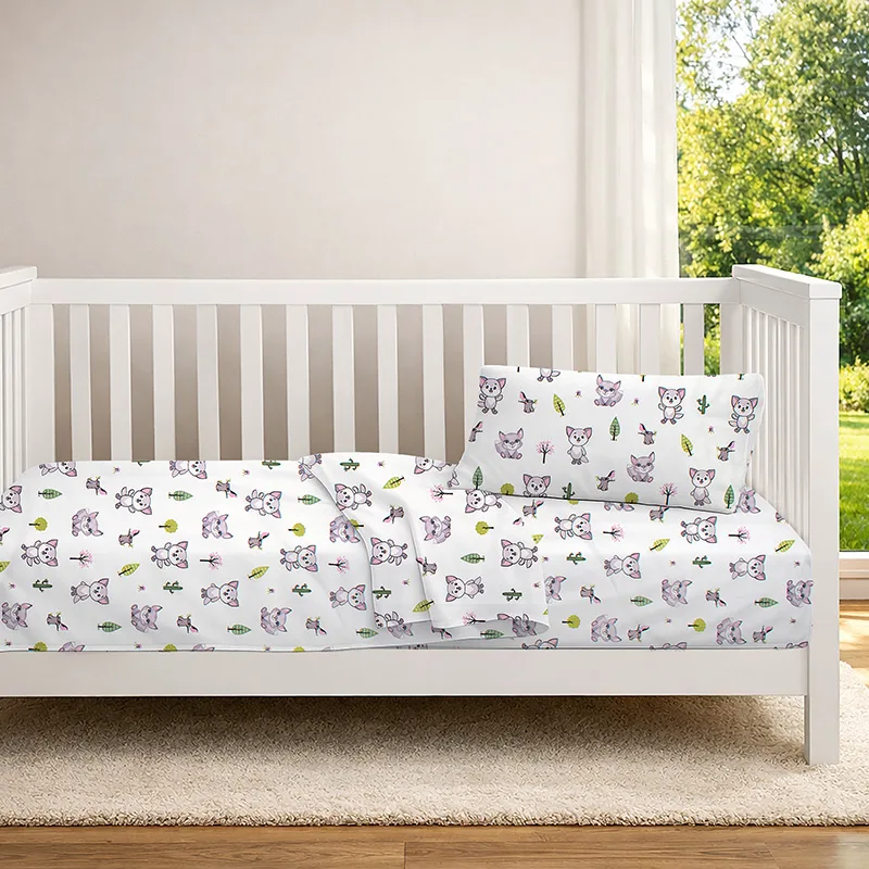 Πάπλωμα Κούνιας 120X160 Dimcol Baby Foxes 594 (120x160)