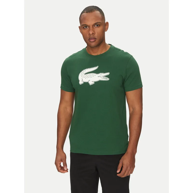 Lacoste T-Shirt TH2042 Πράσινο Regular Fit