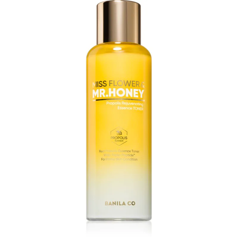 Banila Co. Miss Flower & Mr. Honey Propolis Rejuvenating απαλυντικό και ενυδατικό τόνερ για ξηρό και ευαίαισθητο δέρμα 190 ml