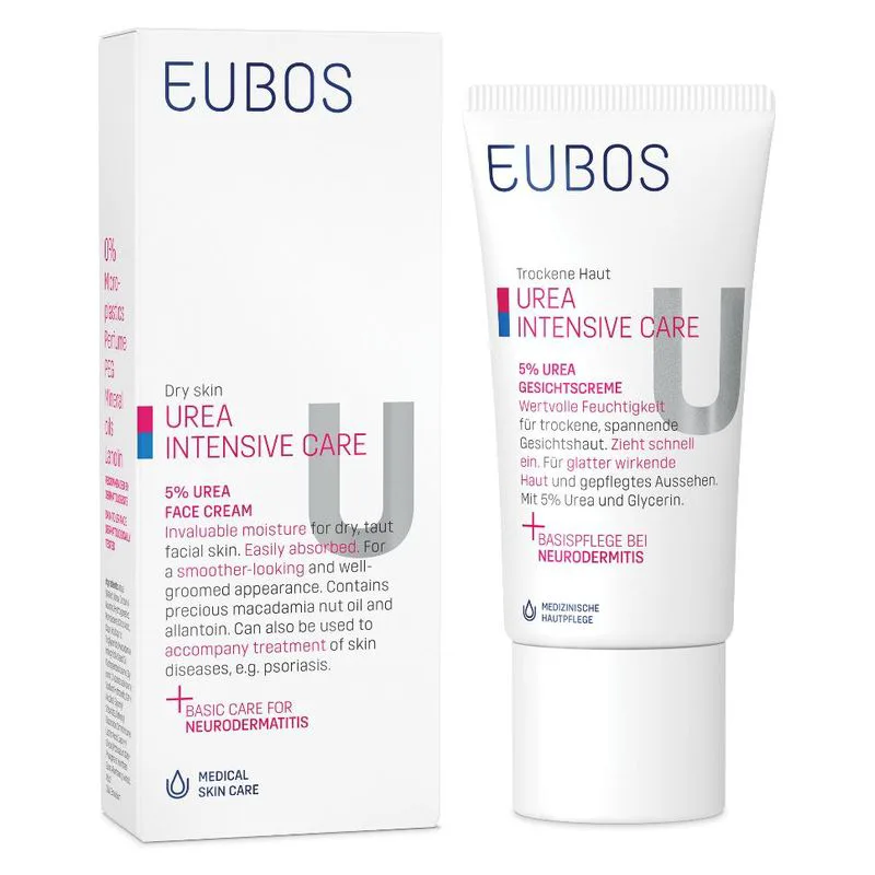 Eubos Urea Intensive Care Face Cream 5% Urea Face Cream 50 ml