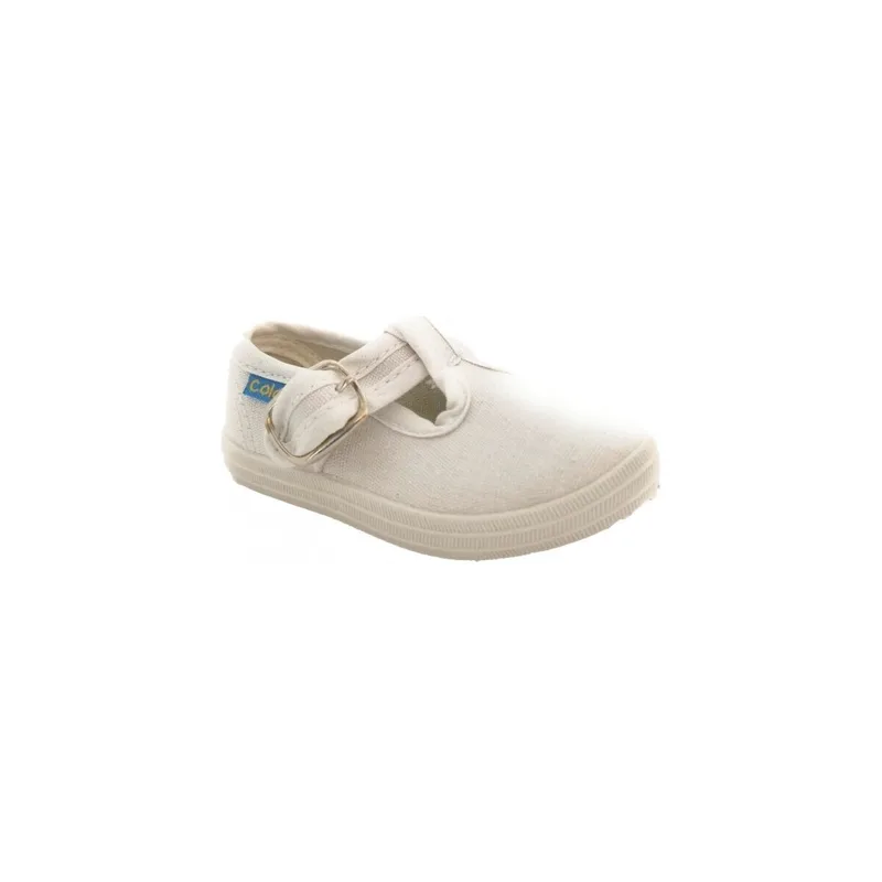 Xαμηλά Sneakers Colores PEPITO LONA 190831 Blanco
