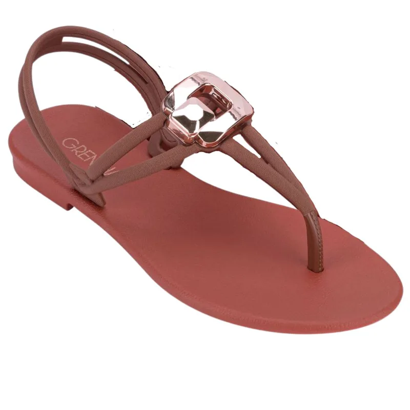 Grendha Cacau Contemporanea Sa Coffee | 780-23183 | Orange/Brown | (18690-AN607)