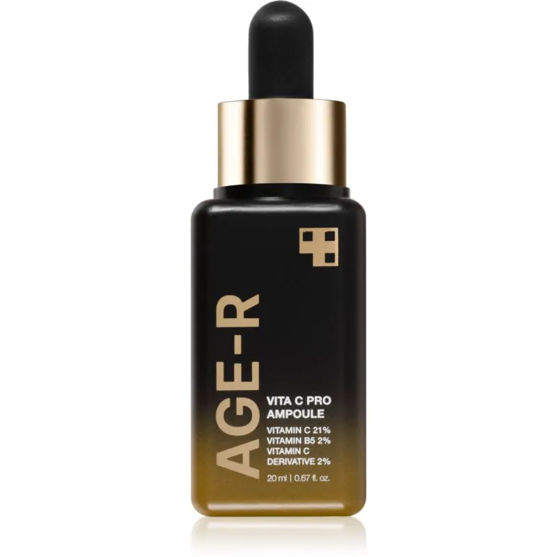 Medicube Age-R Vita C Pro Ampoule συμπυκνωμένος ορός κατά τα συμπτώματα γήρανσης της επιδερμίδας με βιταμίνη C 20 ml