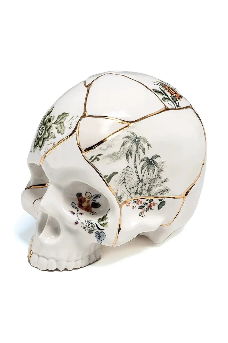Διακοσμητική φιγούρα Seletti Kintsugi Skull