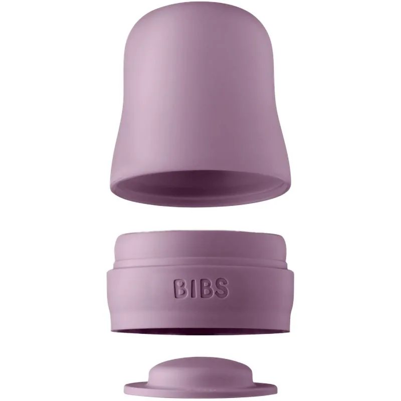 BIBS Baby Glass Bottle Cap βιδωτό καπάκι για το μπουκάλι Mauve 1 τμχ