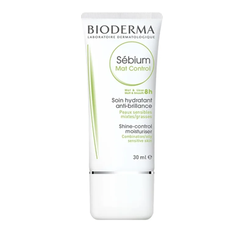 BIODERMA Sebium Mat Control Ενυδατική Κρέμα Με Ματ Αποτέλεσμα Για Μεικτό Προς Λιπαρό Δέρμα 30ml