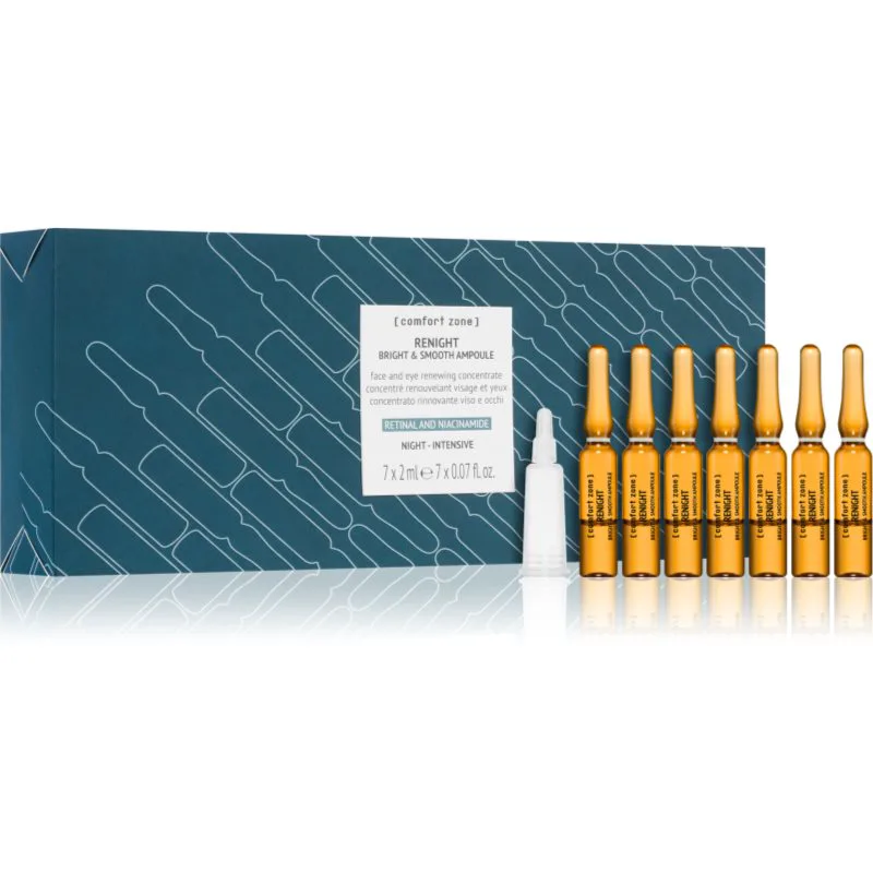 Comfort Zone Renight αμπούλα για λαμπρή επιδερμίδα 7x2 ml