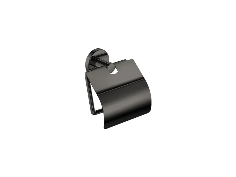 Χαρτοθήκη με καπάκι Sanco 121217-PVD-05PL PVD Gun Metal Polished