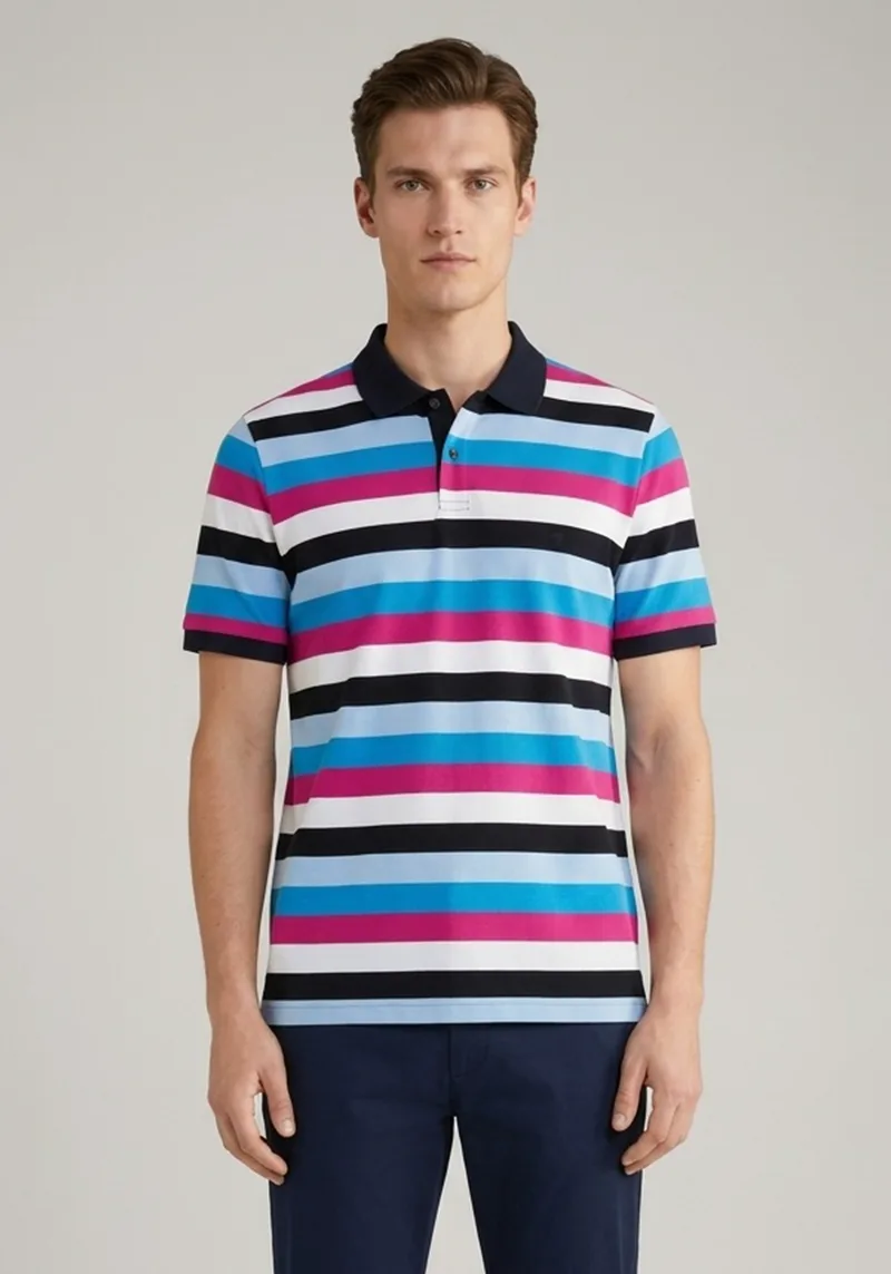 JOOP Μπλούζα της σειράς Stripe - 251310 183 Ροζ