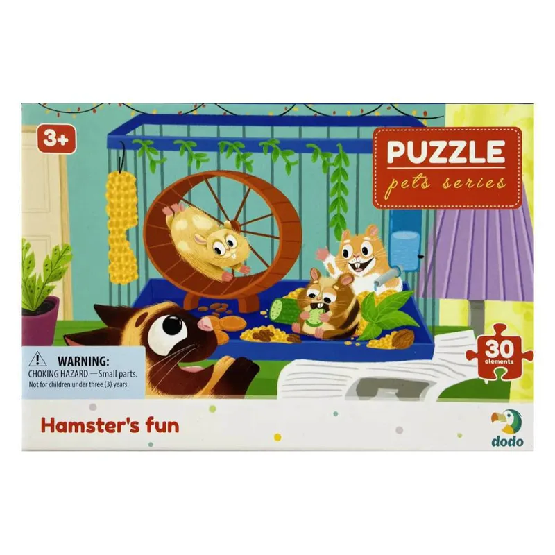DODO Παιδικό Puzzle 30τεμ Hamster's fun