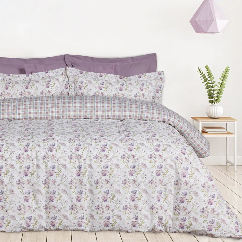 Σεντόνια Μονά Σετ Das Home Happy 9675 Lilac 170x260