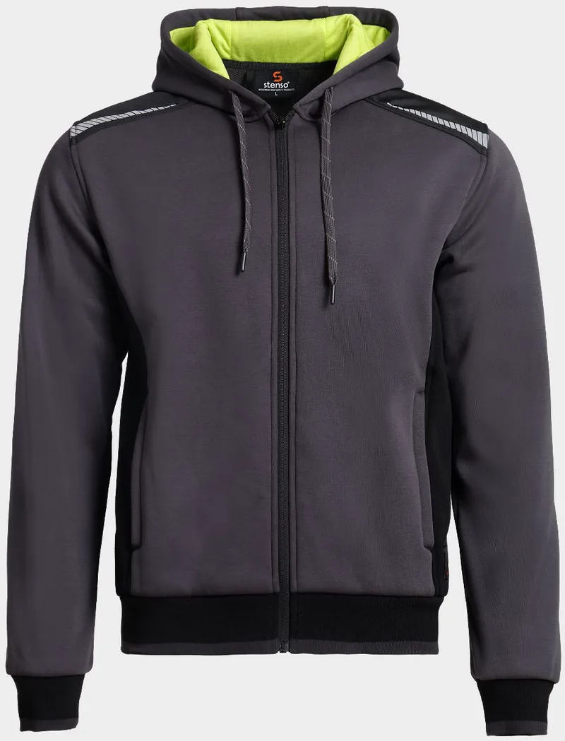 Ζακέτα PRISMA 2.0 GRAY/GREEN STENSO 03001737 GRAY/GREEN
