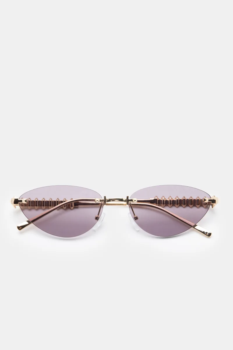 Γυαλιά Ηλιού Cat-Eye Fashion - Μώβ