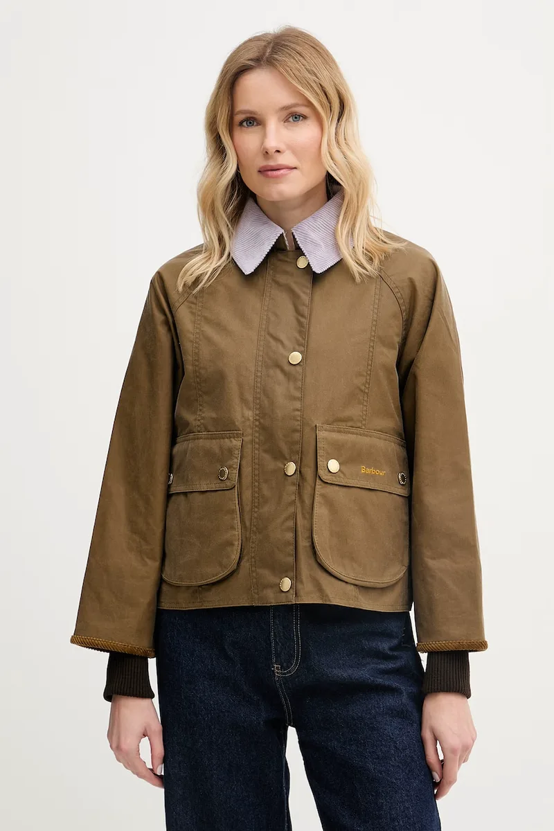 Barbour μπουφάν γυναικείο βαμβακερό BEADNELL