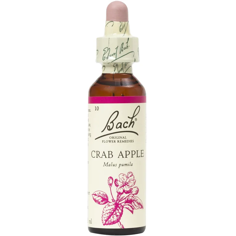Bach Crab Apple Συμπλήρωμα Διατροφής με Εκχύλισμα Ξηνομηλιάς για την Ενίσχυση της Αυτοεκτίμησης 20ml