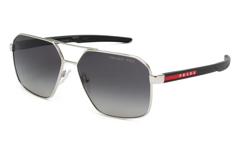 PRADA ΓΥΑΛΙΑ ΗΛΙΟΥ PRADA PS55WS 1BC06G 6014 PS55WS Ασημί