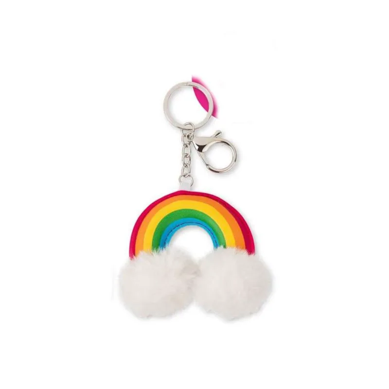 Μπρελόκ Trend Feelings Rainbow Fluo 7cm