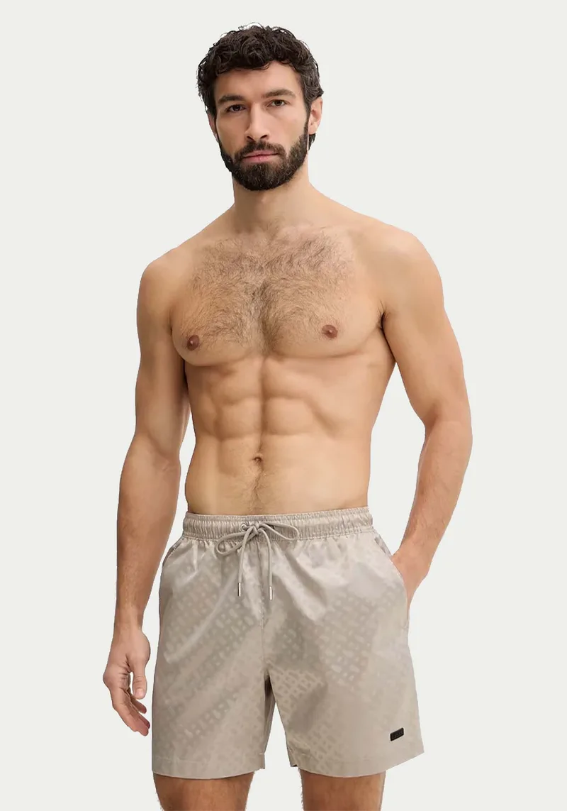 BOSS Ανδρικό Μαγιό Jacques - 505611861 274 Light Μπεζ