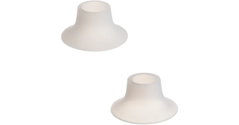 Canpol babies Replacement Silicone Parts for Breast Pumps Only Silicone Inserts (17/19 mm) Compatible with Take&Go, ExpressCare, Hands-Free 2 pieces