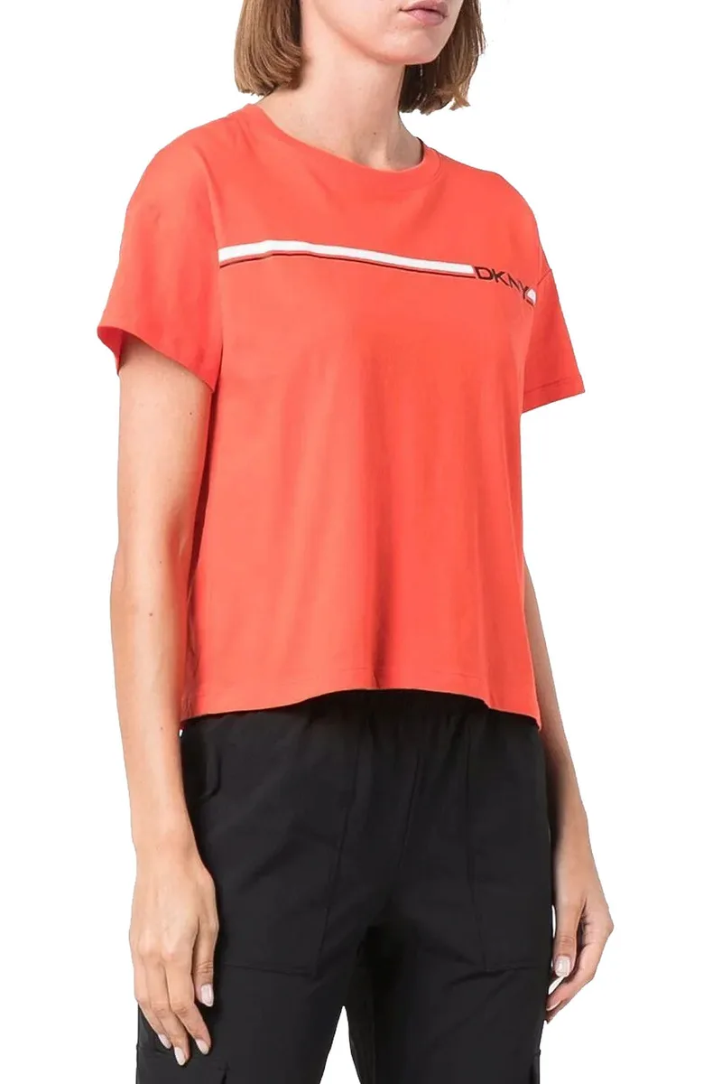 Μπλούζα Κοντομάνικη DKNY Με Logo DP1T8243-MAN Γυναικείο