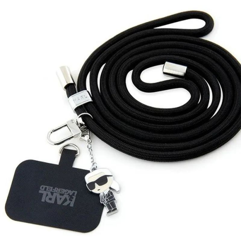 Karl Lagerfeld Universal Crossbody Cord CBDY Black