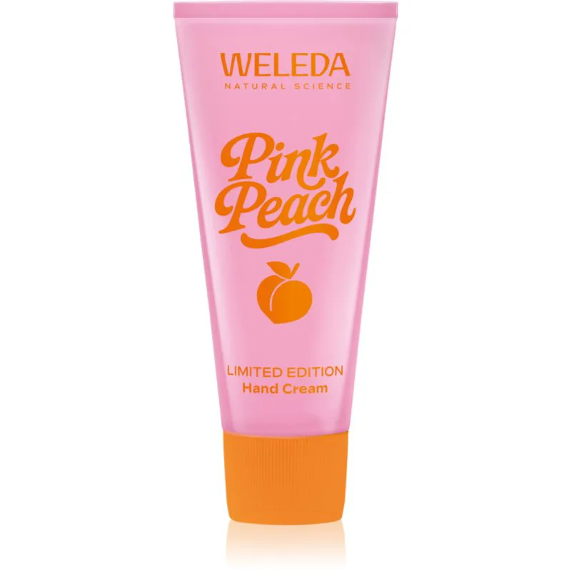 Weleda Ροζ Peach ενυδατική κρέμα για τα χέρια 50 ml