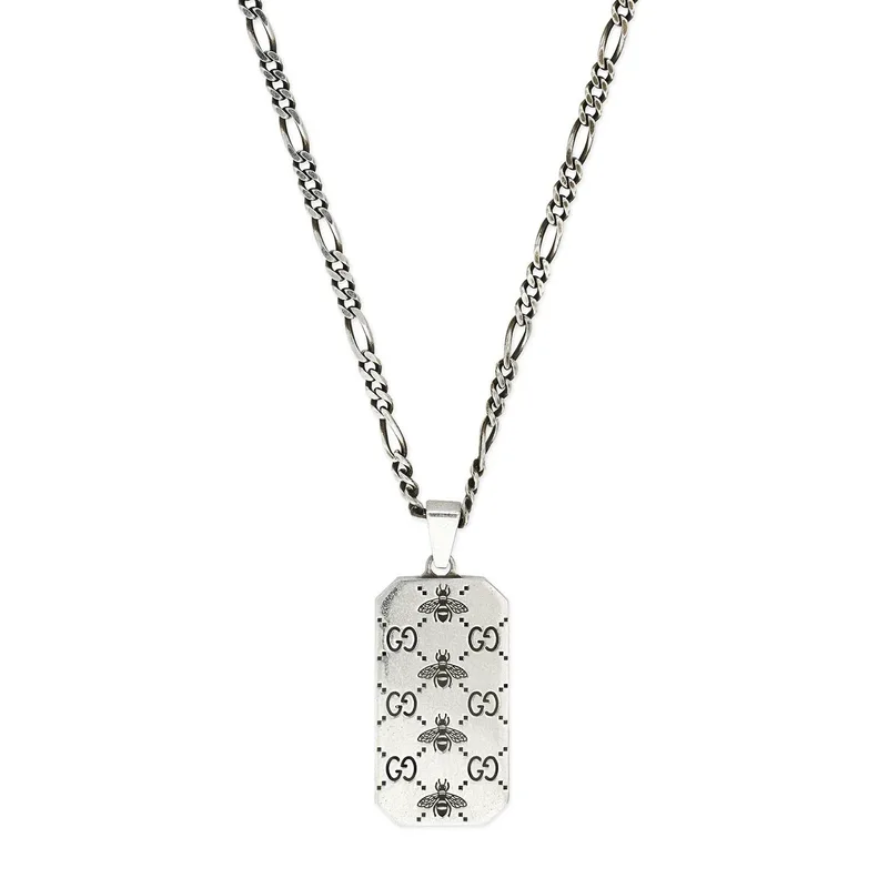 GUCCI "Signature" Κολιέ από ασήμι 925 Silver (Μήκος 60.00cm) YBB72826500100U