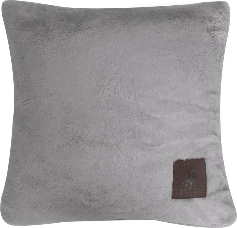 ΔΙΑΚΟΣΜΗΤΙΚΟ ΜΑΞΙΛΑΡΙ GREENWICH POLO CLUB PREMIUM 3970 GREY 40X40CM